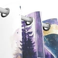 thumbnail image 3 of Forest Hourglass Curtains Grommet Black Out 63 Inch Length Curtain Drapes for Bedroom Living Room 2 panels set, 3 of 5