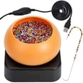 thumbnail image 1 of Electric Beading Spinner, Adjustable Speed Bead Loader, Bead Loader Bowl with Electric Base, Needles for DIY Jewelry, 1 of 6