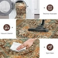 thumbnail image 4 of Washable Runner Rug, 2x7 Non-Slip Boho Vintage Hallway Rug Runner with Rubber Backing, Stain Resistant Distressed Carpet Runner for Bedroom, Kitchen, Laundry, Entrance, 4 of 6