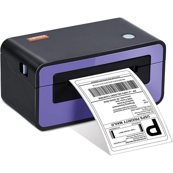 Restored HPRT Thermal Label Printer, USPS Shipping Label Printer for Shipping Packages, Desktop Inkless Printer, Support Amazon, Shopify, UPS Mailing, Barcode, Sticker, Mailing Business