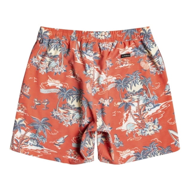 Short Quiksilver Hombre Hotel Paradiso 17" Rojo EQYJV03826-RPM9