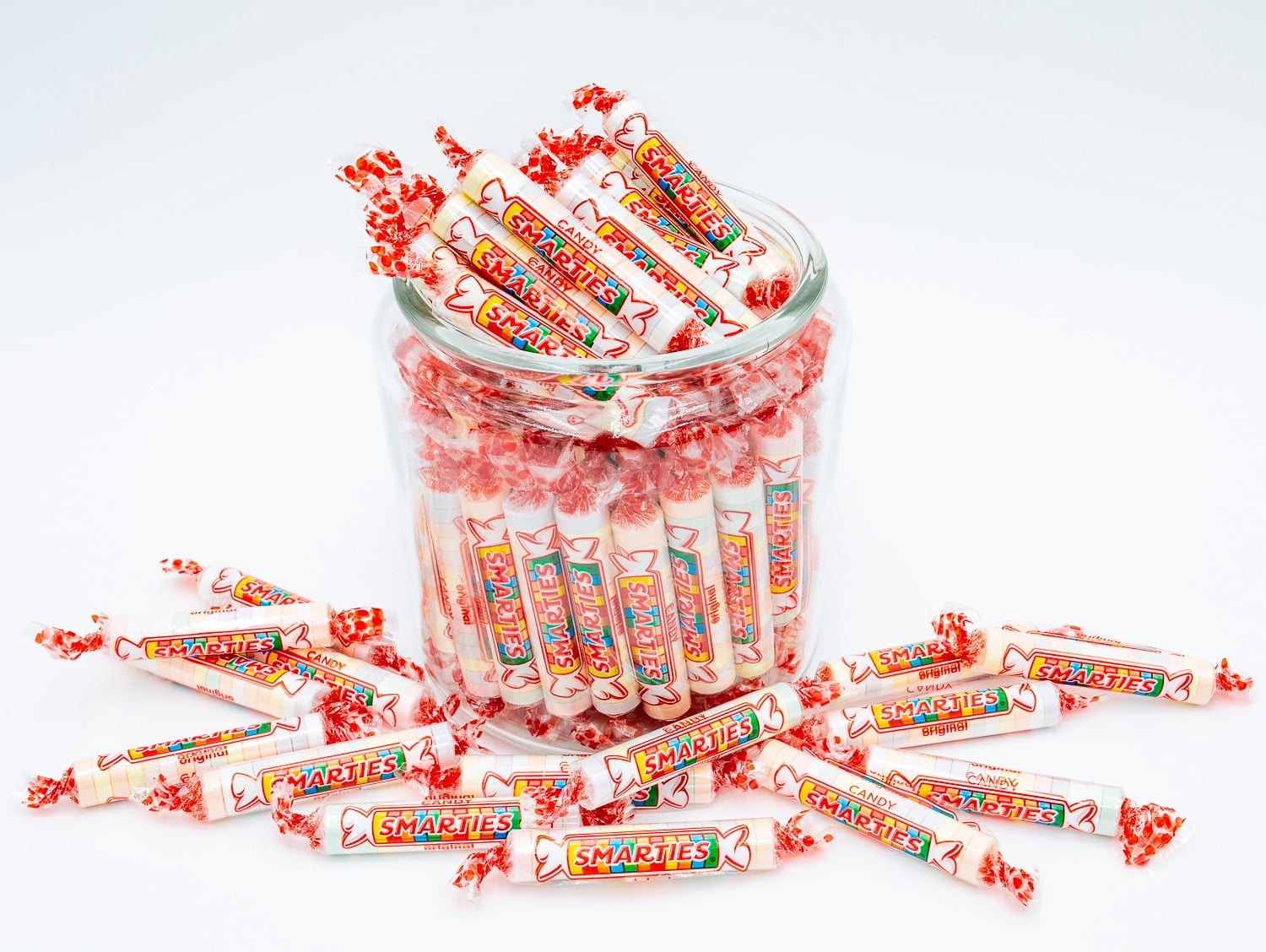 SMARTIES Original Candy Rolls 3 lb – Smarty Red Candy Bulk Bag, Classic Fruity Assorted Flavors, Gluten Free, Vegan Friendly, Individually Wrapped