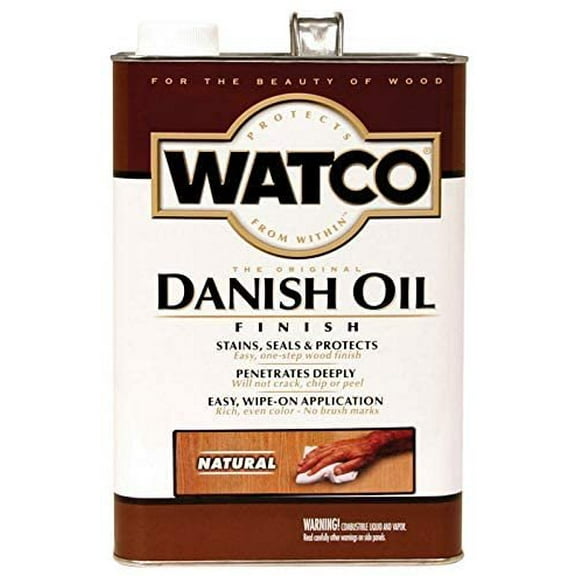 1 Gallon Natural Danish Oil Finish [Set of 2]