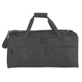thumbnail image 4 of 24 Pack 24 Inch 55 Liter Overnight Duffel Bags with Zippered Pockets for Men, Women, Sports, Gym, Travel, Commuting in Black, 4 of 10