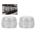 thumbnail image 1 of Child Proof Gas Stove Knob Covers PP Material High Temperature  Easy To Install 2pcs for Home Kitchen, 1 of 8