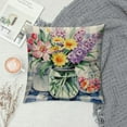 thumbnail image 2 of COMIO  Spring Pillow Covers Gray Buffalo Plaids Sweet Home Love Throw Pillow Case Truck Tulip Lavender Floral Cushion Cover for Farmhouse Couch Sofa Car Decoration,, 2 of 5