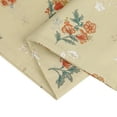 thumbnail image 5 of Unique Bargains Cotton Vintage Floral Pillowcases Set of 2 with Envelope Closure Queen Yellow, 5 of 6
