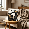thumbnail image 4 of XIBUFE 2026 New Steamer for Clothes Foldable Travel Steamer for Clothes Portable Mini Easy to Store Steamer for Home and Travel 350 Ml Black for Home Travel Business Trips Vacations Garment Care, 4 of 7