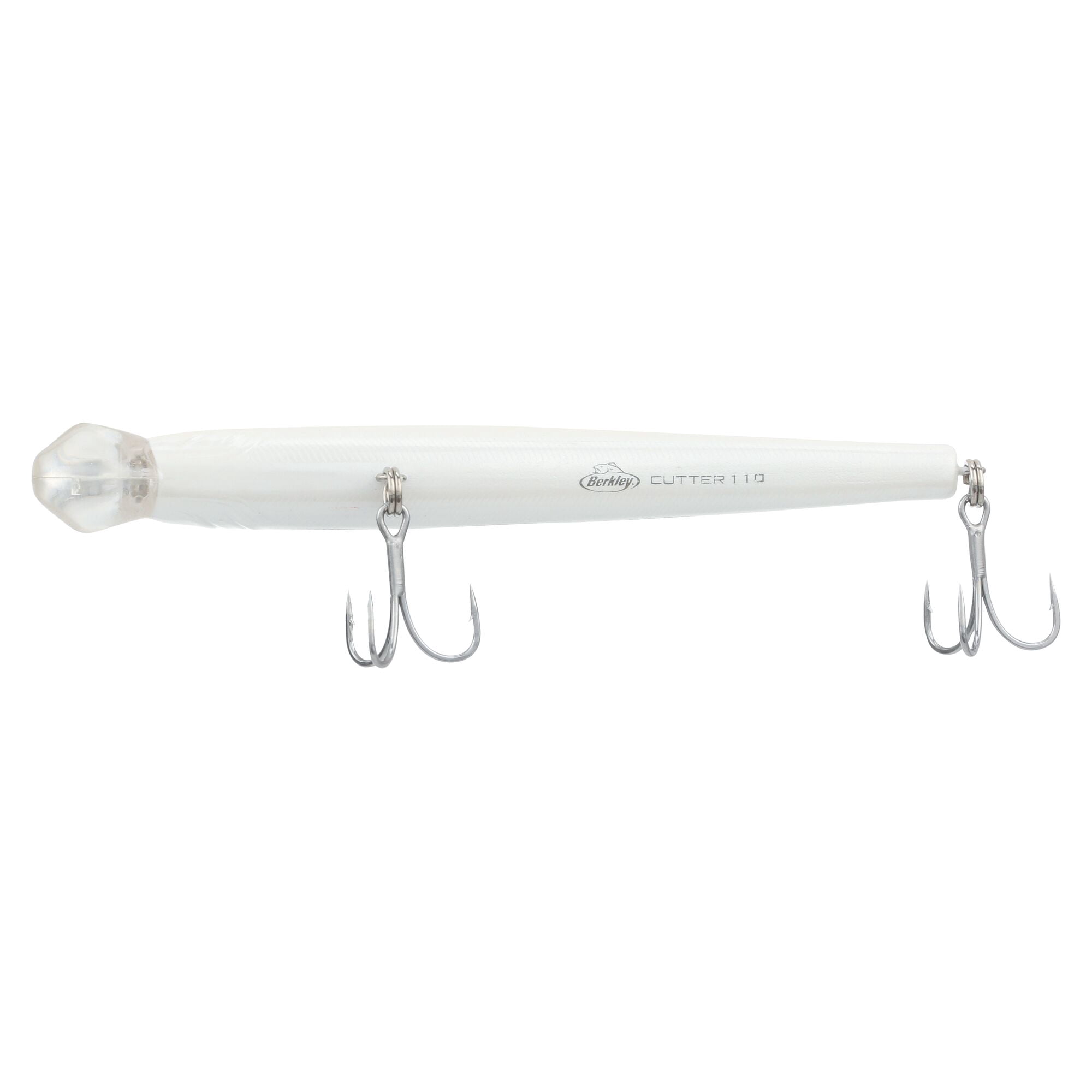 Berkley Cutter Saltwater, 4.3 in, Jerkbaits, Pearl White (1 Count)