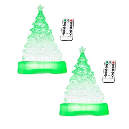 

NGHnuifg Christmas Decorative Lights Colorful New Decorative Lights Luminous Ornaments Acrylic Night Light Clock Things to Get Your Boyfriend for Valentines Day Star Projector for Ceiling for *2PCS