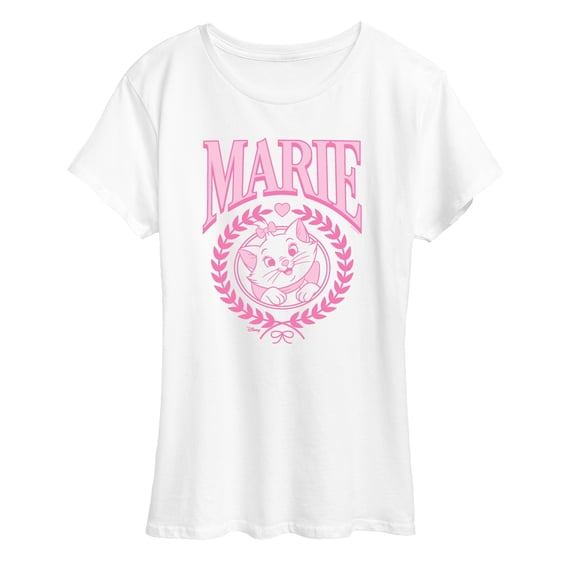 Aristocats - Marie Collegiate - Women's Short Sleeve Graphic T-Shirt