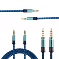 thumbnail image 1 of Audio Line Firm Corrosion-resistant Metal Firm Braided Stereo Cord for MP3, 1 of 8
