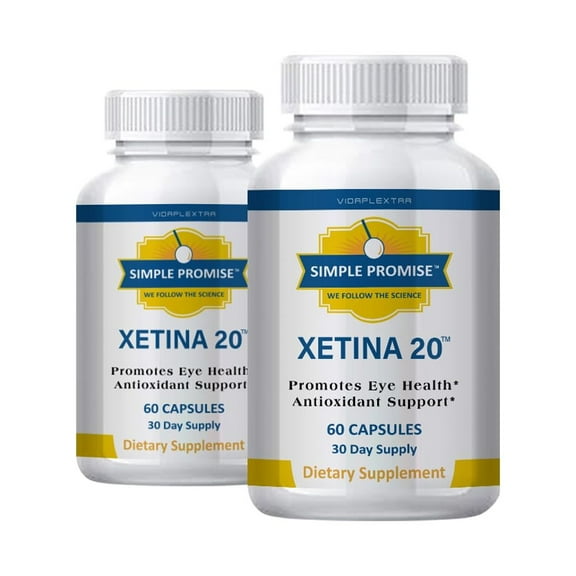 (2 Pack) Xetina 20 - Simple Promise Xetina 20 Capsules