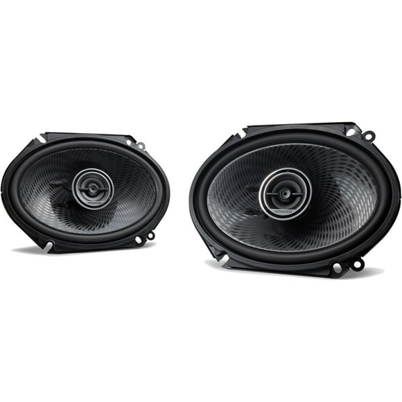 Kenwood KFC-C6896PS Performance Series 6 "x 8" 2 Voies Personnalisé Ajustement Ovale Voiture Haut-Parleurs Stéréo 6X8"