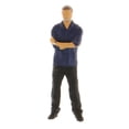 thumbnail image 4 of 1:64 Escala Modelo Personajes Gente Pequeña Arena Carretera Paisaje - Azul Sunnimix Escenario de personas de PVC de figura de RM, 4 of 8