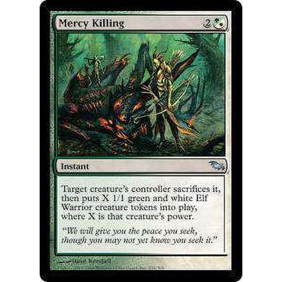 MtG Shadowmoor Uncommon Mercy Killing #231