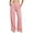 Pink, variant on hoksml Women's High Waisted Wide Leg Pants Stretch Solid Casual Trousers with Pockets for Work Office Daily Wear
