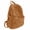 Mustard Yellow, variant on Coffee Brown Canvas Backpack for Women & Men Retro Aesthetic Rucksack Basic Backpack for High School/College Students Travel Laptop Bag