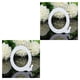 thumbnail image 3 of Qarigey 8cm 26 White Wood Letters Alphabet Decoration Shop Party Home Ornament Wedding Props Portable Photography Stable dieciséis# 2piezas, 3 of 6