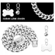 thumbnail image 2 of Rilpet Collar De Cadena Para Perro De Metal Para Caminar Con, 2 of 7