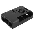 thumbnail image 5 of Shell Protective Box Frosted Case Cover ABS for Raspberry Pi 3B 3B+ E Style with Screws(Black ), 5 of 5