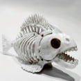 thumbnail image 2 of Skeleton Fish Halloween Decor Model, Animal Carp Skull Fishes Bone Art Ornaments, for Home Room B, 2 of 6