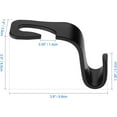 thumbnail image 5 of AlexTong Car Seat Headrest Hooks Set of 4, Car Back Seat Organizer Hanger Storage Hook, Purse Handbag Clothes Coats and Grocery Bags Hook fit Universal Vehicle Car and SUV, 5 of 7