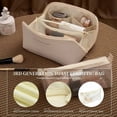 thumbnail image 5 of Kit de almacenamiento de cosméticos, bolsa de aseo de viaje de gran capacidad, bolsa de maquillaje Ins Advanced Sense, bolsa de almacenamiento de cosméticos portátil, 1/2 Uds., 5 of 5