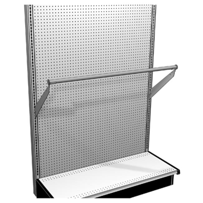 Lozier Store Fixtures TVHANGRODUP414 48 x 14 in. Upsloped Hang Rod