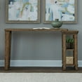 thumbnail image 3 of Liberty Furniture Carolina Park Console Table for Living Room - Amber Brown Oak, 3 of 10