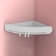 thumbnail image 1 of Estante de ducha esquinero | Estante de baño con ventosa | Capacidad de 12 kg | Organizador de pared sin taladros para champú, jabón y toallas, 1 of 3