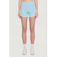 thumbnail image 3 of Women's Contrast Piping Ribbed Dolphin Shorts, 3 of 4