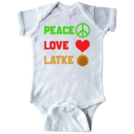 

Inktastic Hanukkah Funny Latke Gift Baby Boy or Baby Girl Bodysuit
