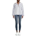 thumbnail image 2 of Women's and Women's Plus Long Sleeve Zip Faux Sherpa Pullover Sleep Top, 2 of 6