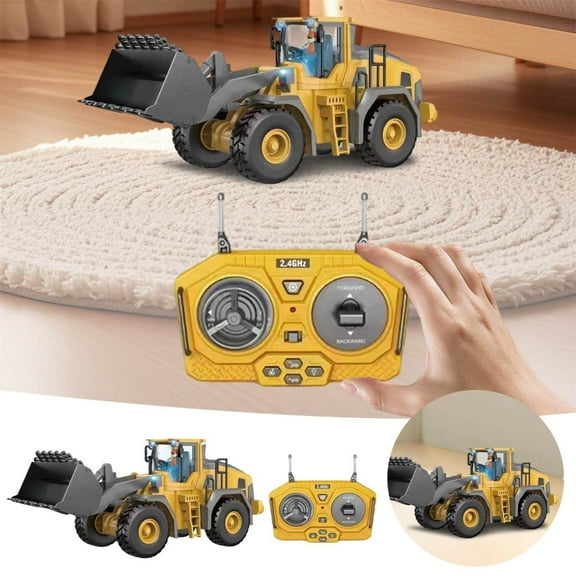 2025 Remote Control Excavator Truck With Realistic Lights And Sounds For Complete Construction Action