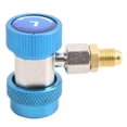 thumbnail image 1 of Quick Connect Air Conditioning Adapter For R134A Adjustable Fluoride Meter Adapter Blue Low Voltage, 1 of 10