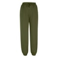 thumbnail image 6 of ClodeEU Womens Lounge Set 2 Piece Outifts,Zip Up Hoodie Sweatshirt and Joggers Sweatpants Tracksuit Sets Army Green,Womens Plus M, 6 of 8