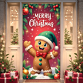 thumbnail image 6 of Festive Design Merry Christmas Theme Holiday Banner for Winter Decoration Celebration Party, 6 of 9
