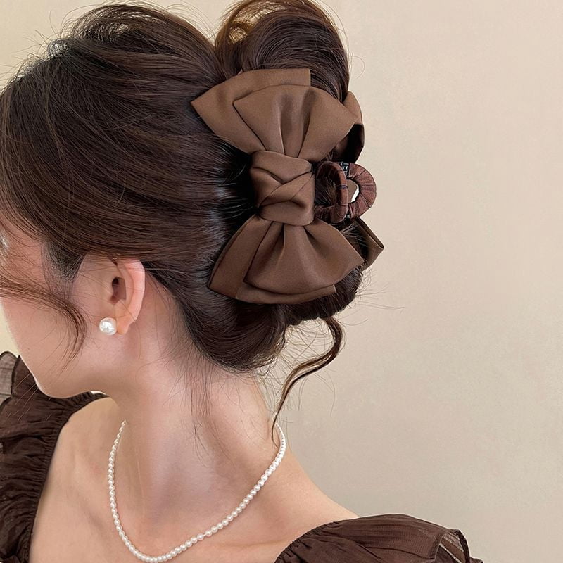 EKE Women’s Hair Clip Vintage Retro Back-Wear Elegant Hair Accessory with Fashion Texture