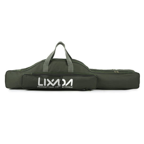 Tackle Pack Bolsa de pesca de 100 cm / 130 cm / 150 cm, bolsa de carrete de caña de pescar plegable Lixada Tackle Pack