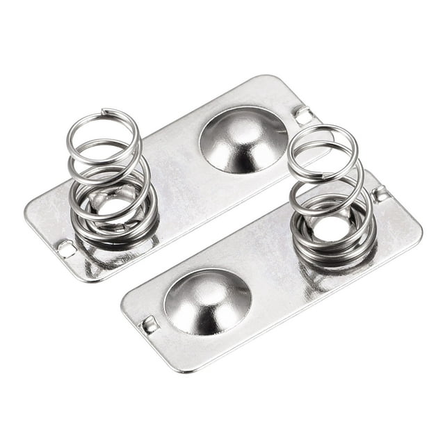 Placa de resorte de batería AAA, contacto de resorte de batería, placa de níquel de 21 mm x 9 mm, 10 piezas