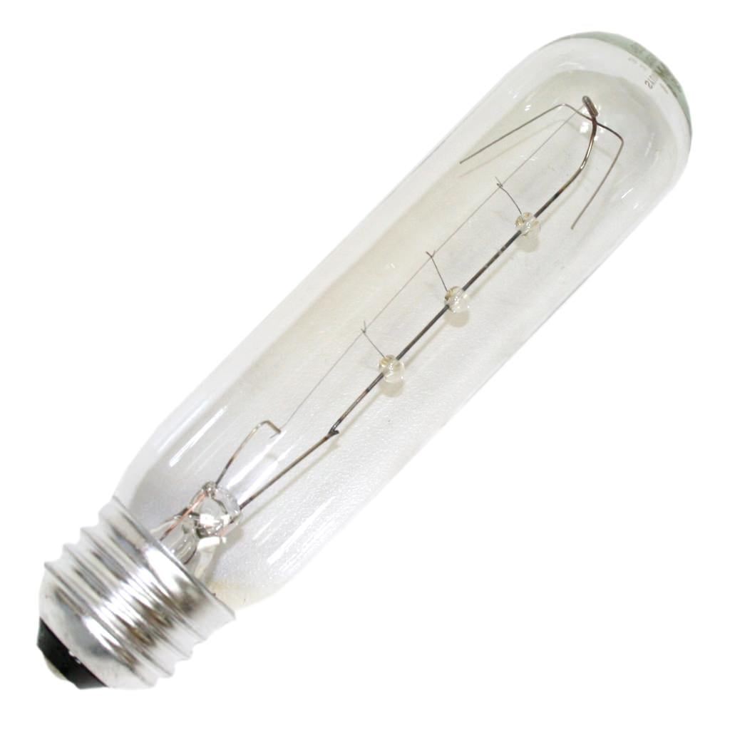 Halco BC2406 09012 T10CL25 Clear Tubular Picture Light Bulb 