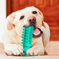 thumbnail image 2 of Dog Toothbrush Dog Teeth Cleaning Chewing with Suction Cup Durable Natural Rubber Care for Large/Medium/Small Dogs (Color : Green), 2 of 8
