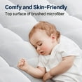 thumbnail image 4 of EMONIA 4 Inch Dual Layer Memory Foam Mattress Topper Twin XL, 2 Inch Cooling Gel Memory Foam Plus 2 Inch 100% 400TC Soft Extra Thick Mattress Pad Pillow Top Cover with 8-21" Deep Pocket for Back Pain, 4 of 12