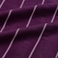 thumbnail image 5 of Mainstays 3-Piece 220 Thread Count Maroon and Pink Stripe 100% Peached Cotton Dreamy Soft Bed Sheet Set, Twin/Twin XL, 5 of 7