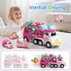 thumbnail image 2 of Truck Toy Newcrave 7 en 1, luz rosa y música para niñas, 2 of 7