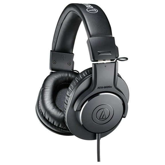 ATH-M20x Professional Studio Monitor Headphones, Black (AUD ATHM20X)