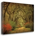 thumbnail image 2 of Tangletown Art, 47 x 32 "Road Lined With Oaks and Flowers " by William Guion, Ga, 2 of 2
