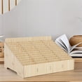 thumbnail image 4 of HONMEET Desktop Organizer Box Cell Phone Holder Beige 1Set Material Classroom, 4 of 6