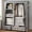Gray, variant on BAOKALER Wardrobe Closet Organizer with 3 Drawers and 4 Side Pockets, Non-Woven Fabric Clothes Storage for Bedroom, Living Room, Closet, Garage, Dorm, Light Gray